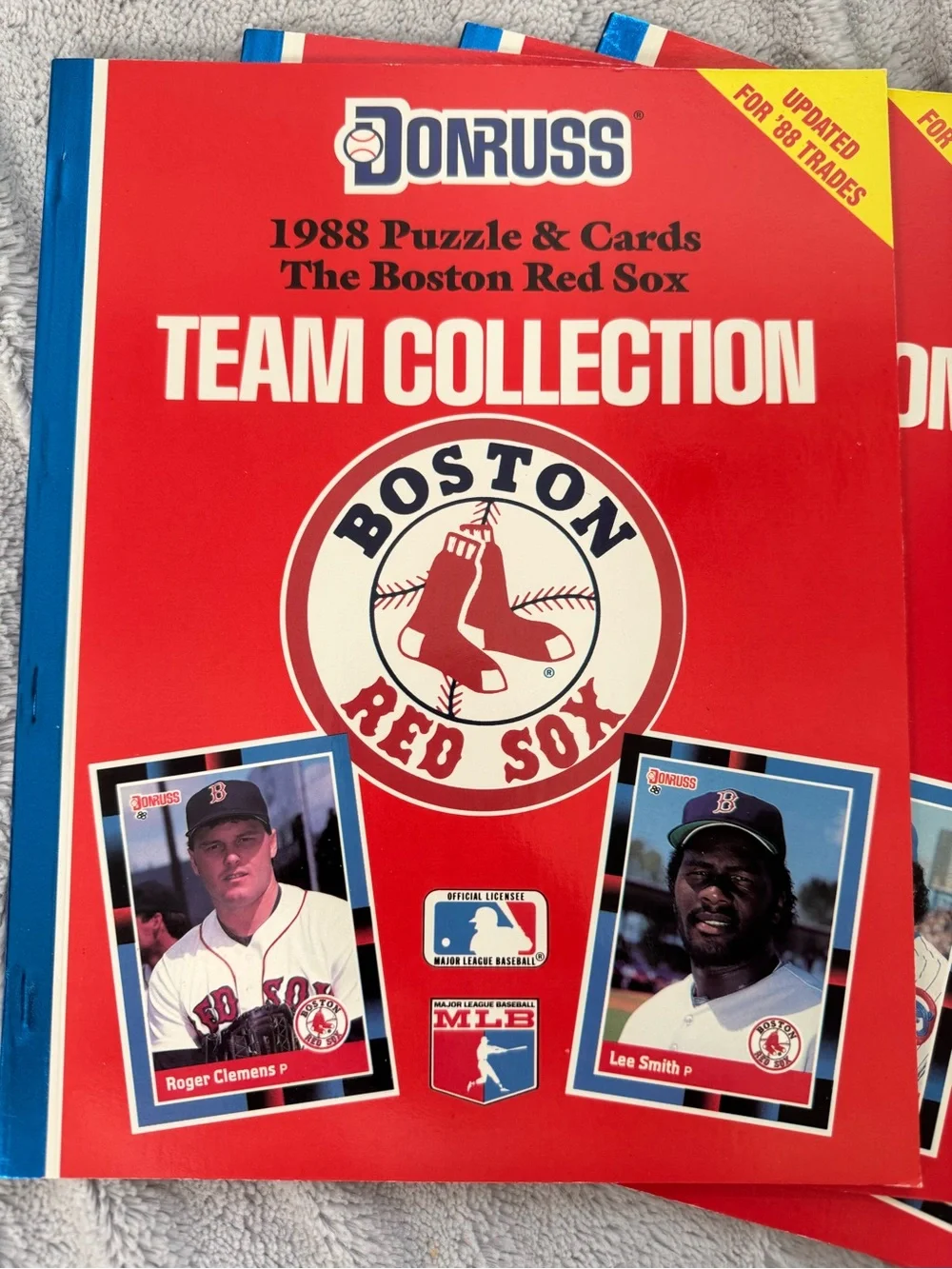 1988 Donruss Team Collection Books Lot Mets Cubs Yankees Red Sox Athletics‎